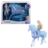 Disney Frozen Fashion Doll Elsa & Nokk Horse Set HLW58 - Colorland Toys